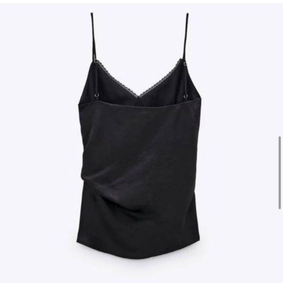 zara satin effect camisole ✨ - Picture 2 of 5